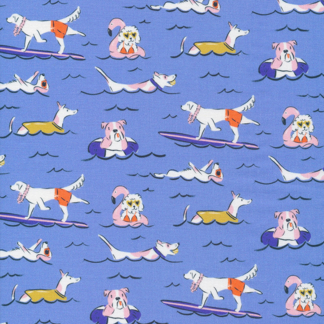 Cloud 9 Fabrics - Dog Days Of Summer - Doggies Dip
