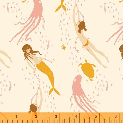 Windham Fabrics - Heather Ross - Under Water Sisters