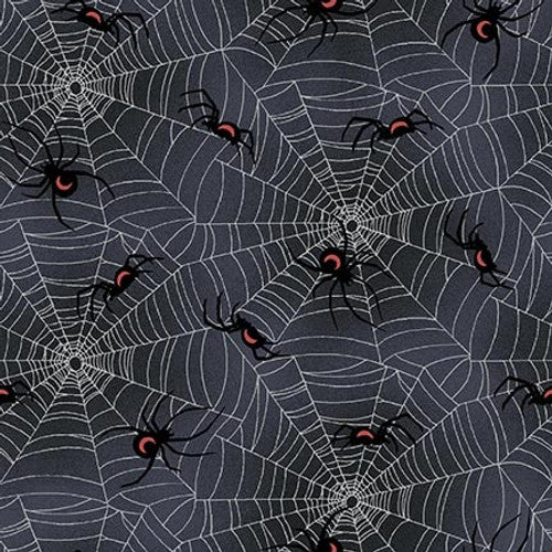 Studio E Fabrics - Hallowed Forest - Cobwebs