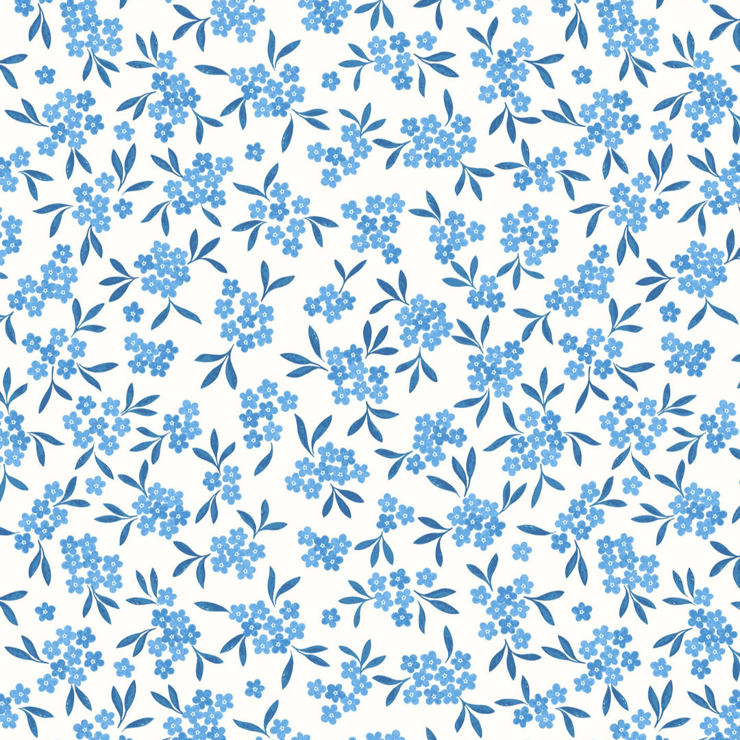 Lewis & Irene - Forget Me Not Lane - Forget Me Not on Cream