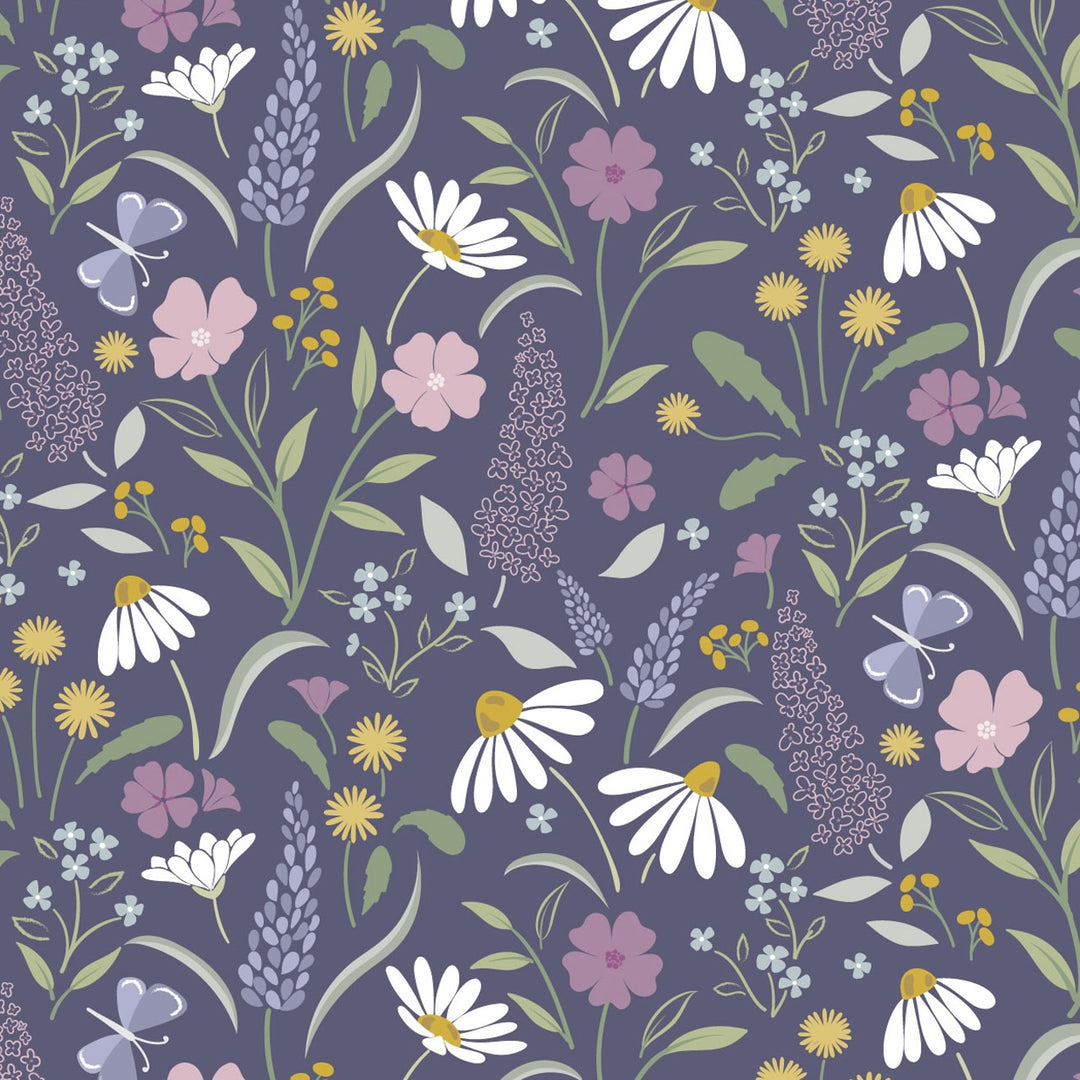 Lewis & Irene - Floral Song - Bloom on Lavender Blue