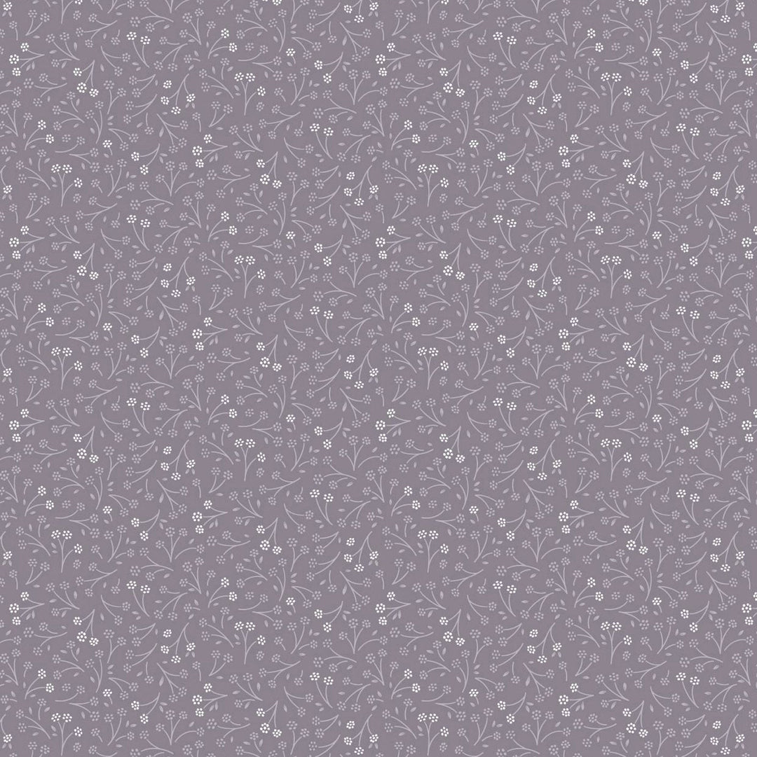 Lewis & Irene - The Pressed Flowers - Pressed Posy - Light Charcoal Grey