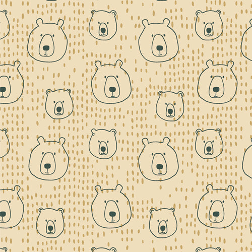 Art Gallery Fabrics - Lakelife - Bear Out There