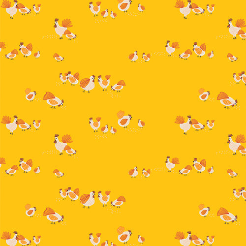 Art Gallery Fabrics - Grow & Harvest - Roaming Hens Sun