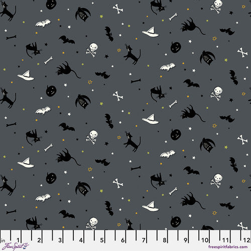 FreeSpirit Fabrics - Brenda Walton - Haunted - Hocus Pocus Night
