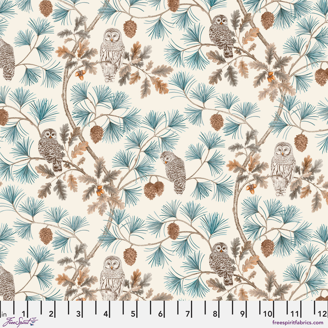 FreeSpirit Fabrics - Sanderson - Woodland Blooms - Owlswick