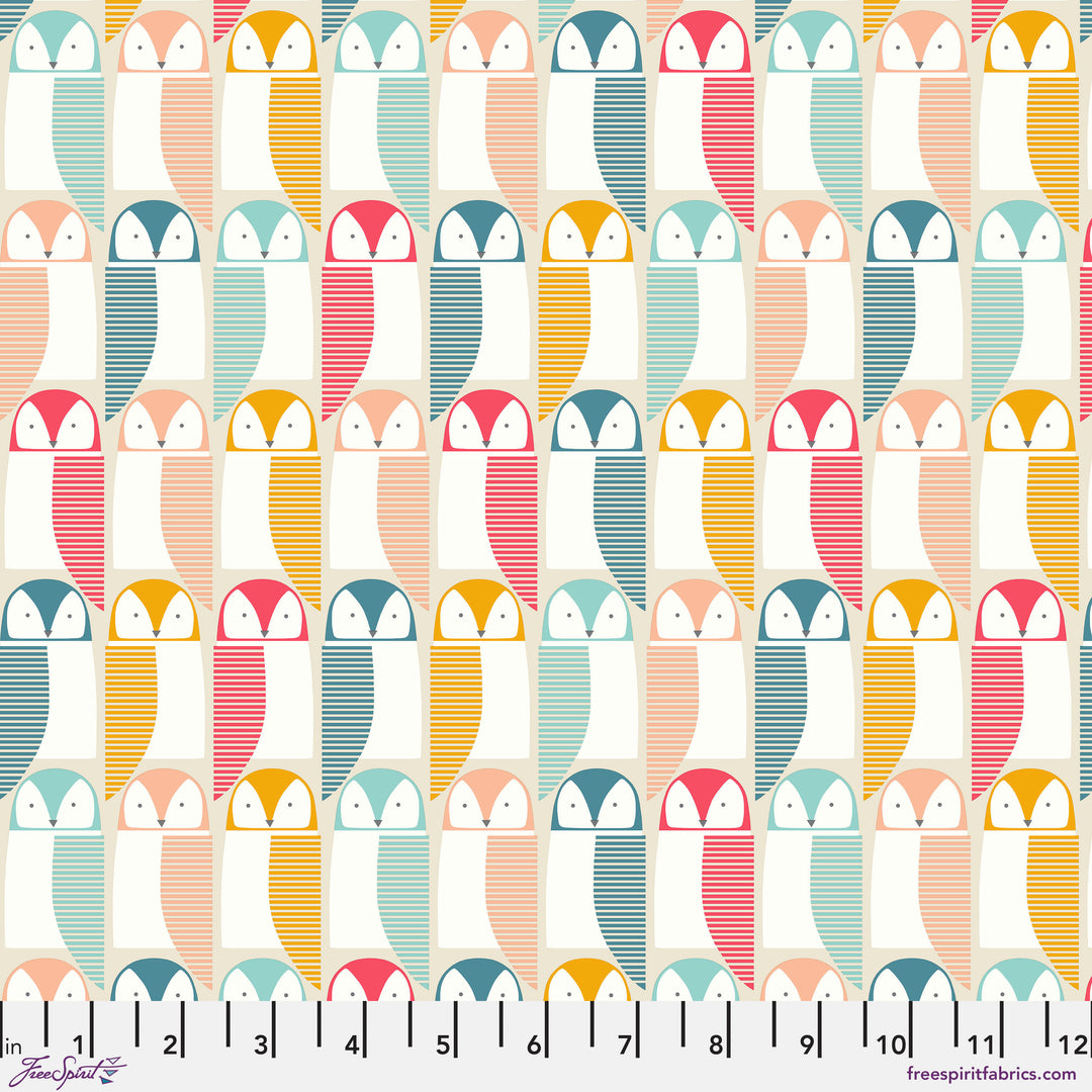 FreeSpirit Fabrics - Scion - Poppy Pop - Barnie Owl