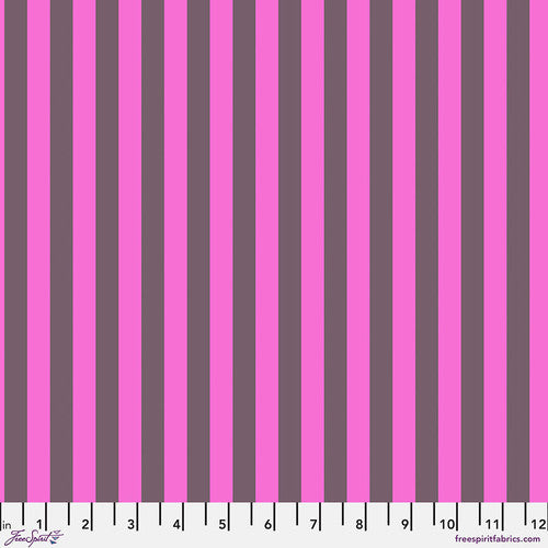 FreeSpirit Fabrics - Tula Pink - Neon True Colors - Neon Tent Stripe - Mystic
