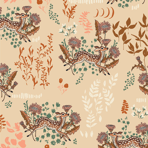 Art Gallery Fabrics - Wild Forgotten - Dandelion Doe