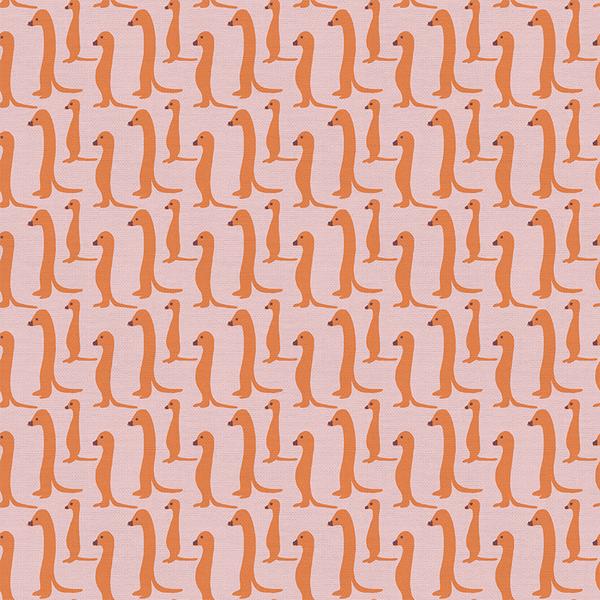 Paintbrush Studio - Animal Kingdom - Meerkat - Orange & Pink