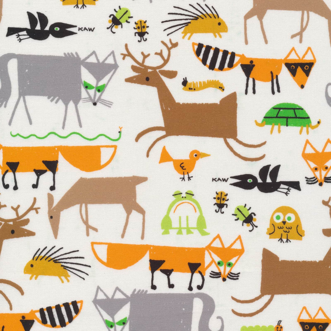Cloud 9 Fabrics - Ed Emberley Favorites - Forest Friends