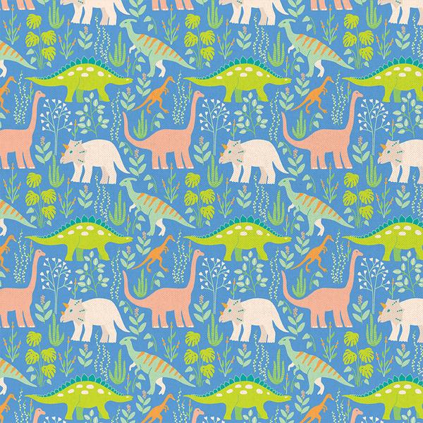 Paintbrush Studio - Dinosaur Stories - Land Dinos - Blue