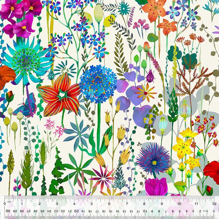 Windham Fabrics - Gardenia - Sally Kelly - 53763D-2