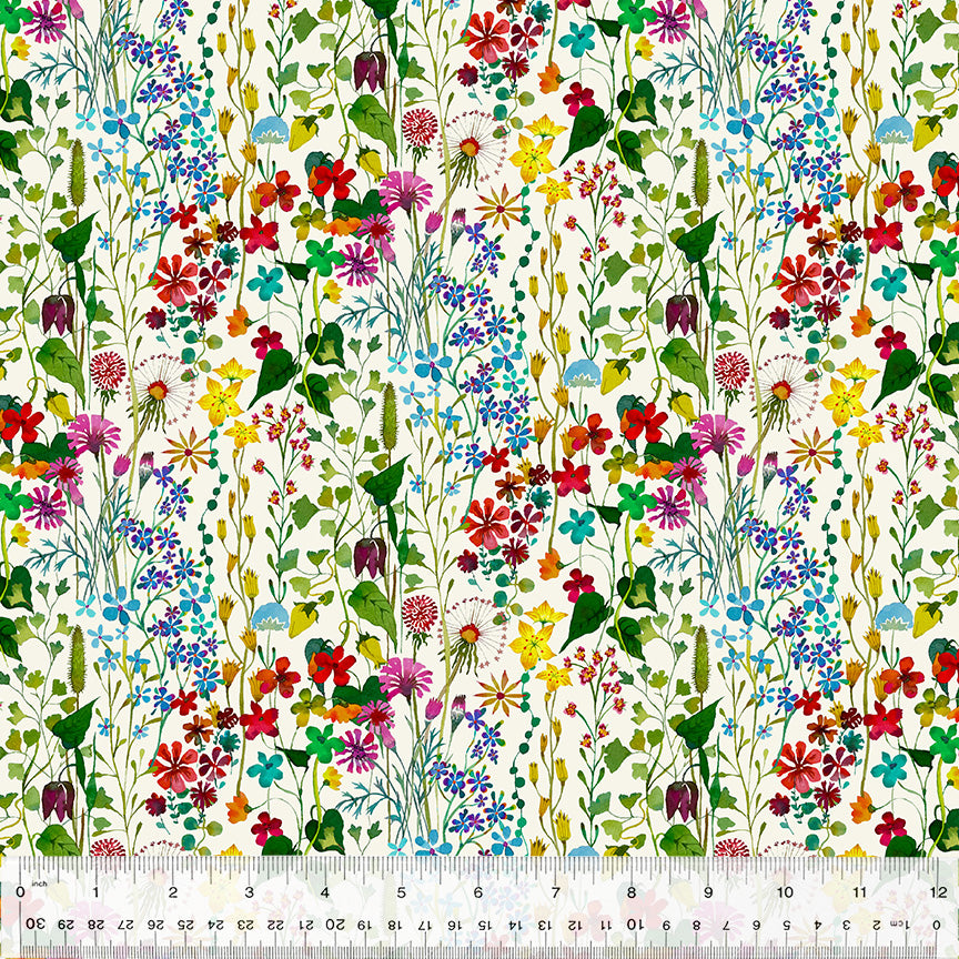 Windham Fabrics - Gardenia - Sally Kelly - 53764D-2
