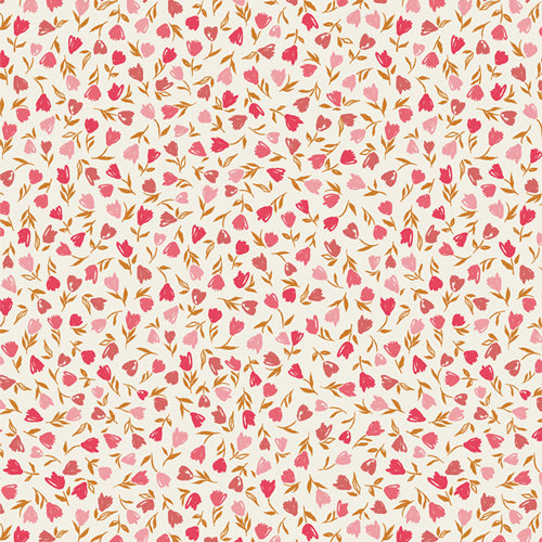 Art Gallery Fabrics - Bloomcore - Floral Frenzy - Blush