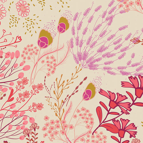 Art Gallery Fabrics - La Vie en Rose - Meadow One