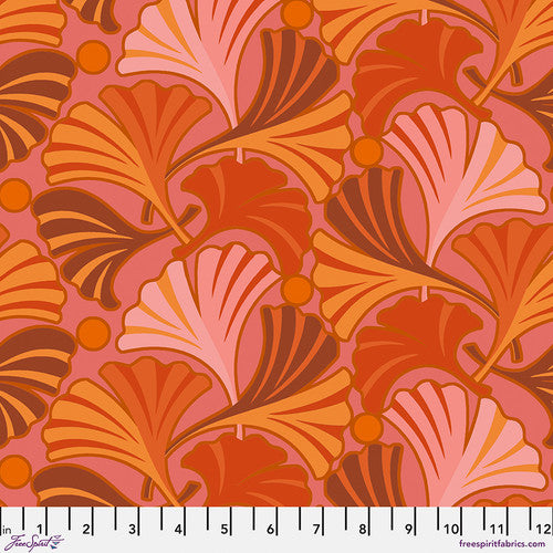 FreeSpirit Fabrics - Jane Sassaman - Flower Dance - Ginkgo