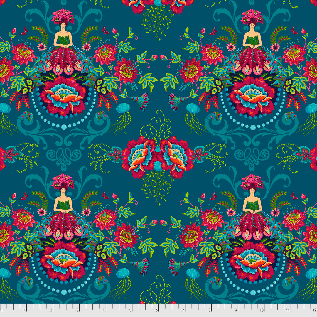 FreeSpirit Fabrics - Odile Bailloeul - Magic Country - Mini Flowers Fairies