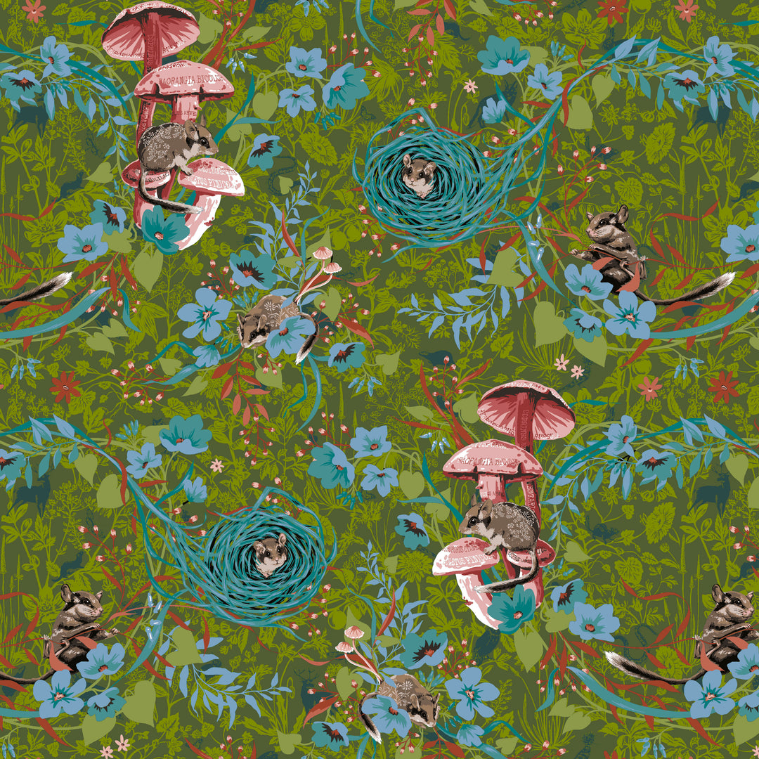 FreeSpirit Fabrics - Odile Bailloeul - Land Art - Masked Bandits
