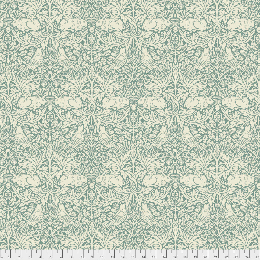 FreeSpirit Fabrics - Morris & Co. - Standen - Brer Rabbit - Teal
