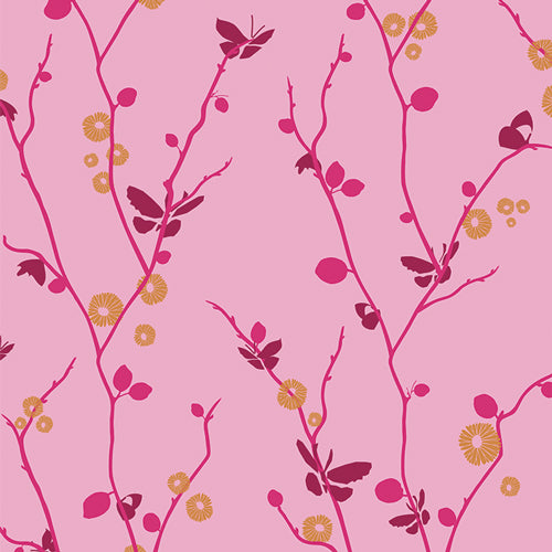 Art Gallery Fabrics - La Vie en Rose - Butterfly Bliss One