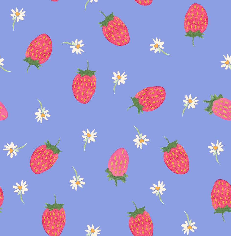 Lewis & Irene - Secret Garden By Weebluebell - Strawberries And Cornflower