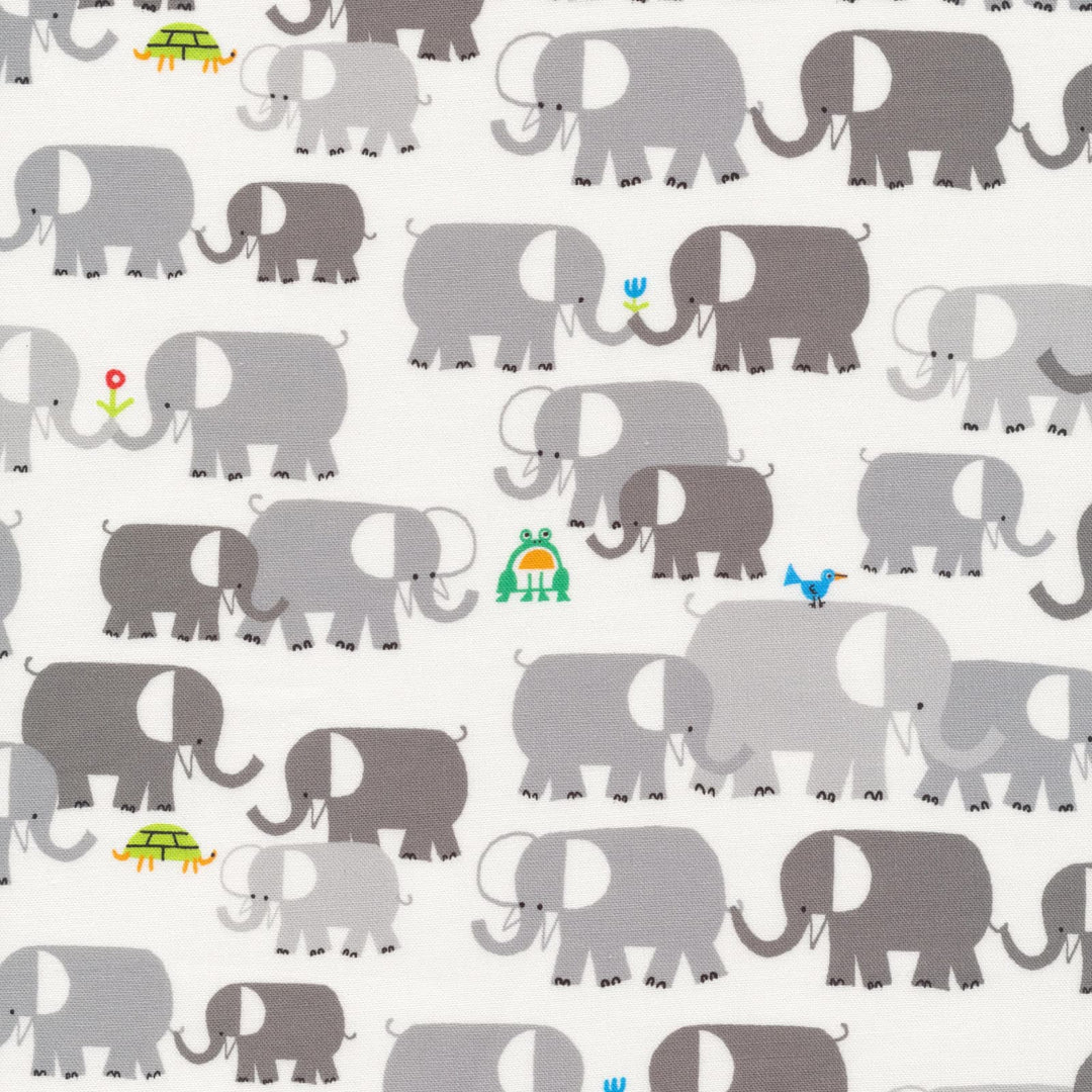 Cloud 9 Fabrics - Ed Emberley Favorites - Elephants