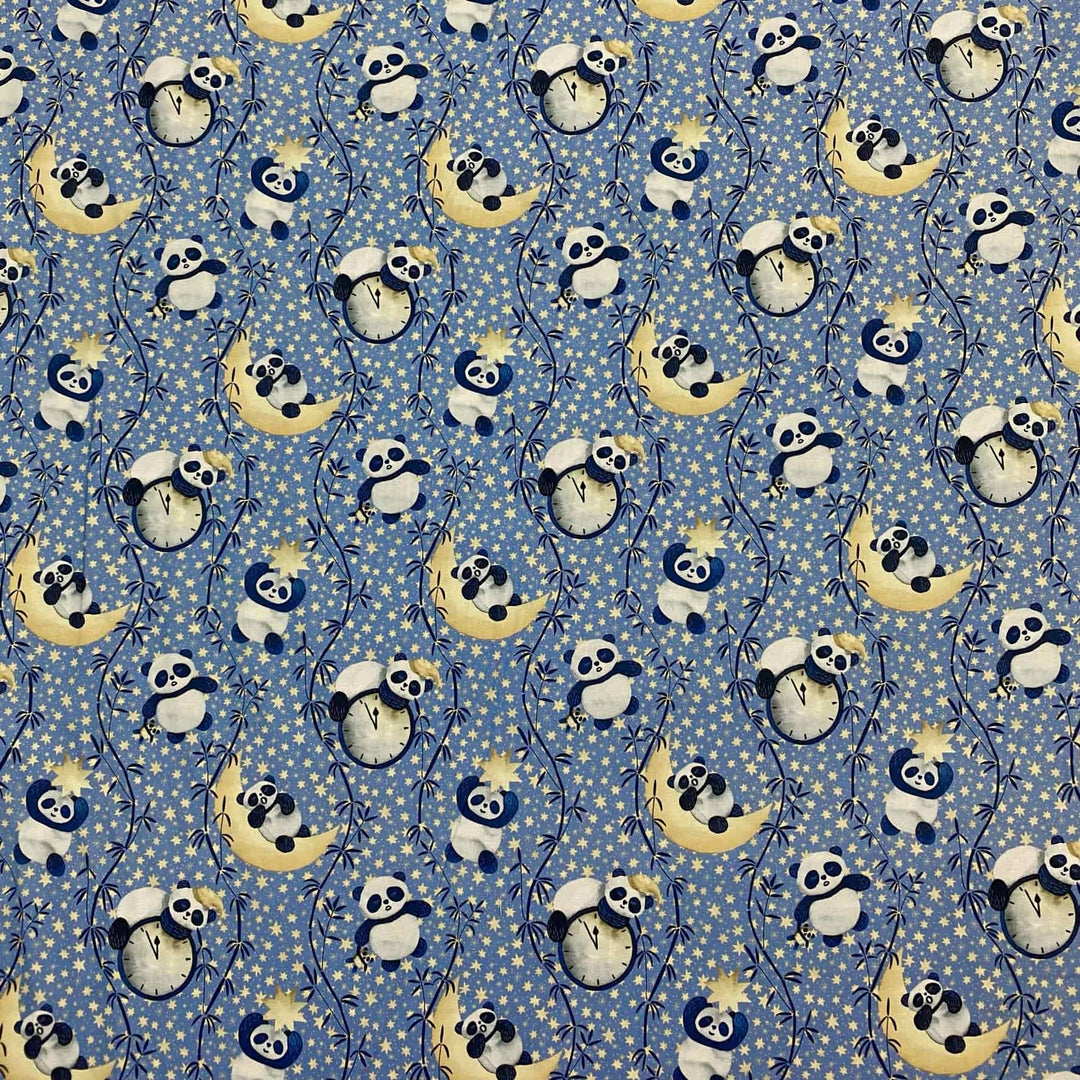 Fabric Merchants - Marketa Stengl - Digital Pandas on Cresent Moon