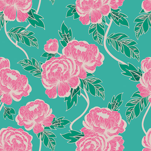 Art Gallery Fabrics - Flowerette - Flourishing Peonies