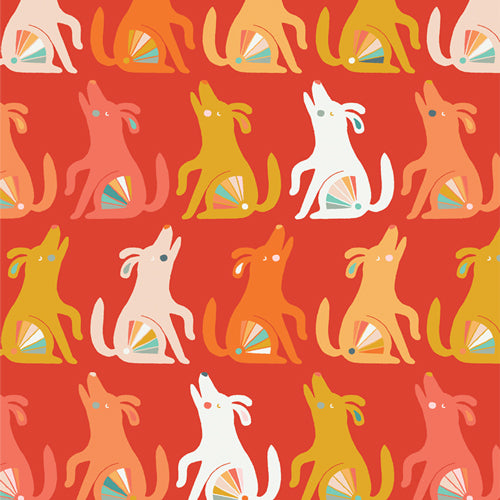 Art Gallery Fabrics - Oh, Woof! - Happy Howl